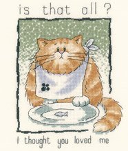 click here to view larger image of Is That All? (counted cross stitch kit)