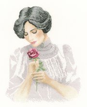 click here to view larger image of Secret Love - Precious Memories (counted cross stitch kit)