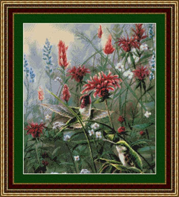 click here to view larger image of Monardia-Hummingbirds (chart)