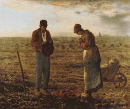 click here to view larger image of Angelus, The - Jean-Francois Millet	 (chart)