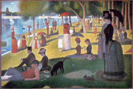 click here to view larger image of Sunday Afternoon on the Island of La Grande Jatte  (chart)