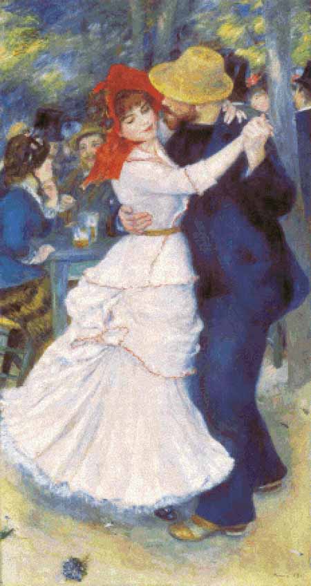 click here to view larger image of Dance at Bougival  - Pierre Auguste Renoir (chart)