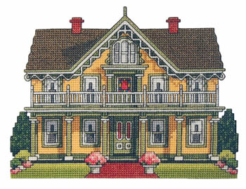 click here to view larger image of Country Victorian Cottage (chart)