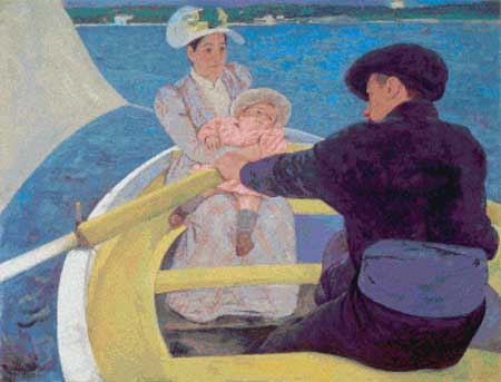 click here to view larger image of Boating Party, The - Mary Cassatt	 (chart)