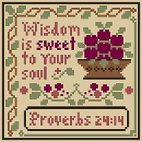 click here to view larger image of Proverbs Scripture Thread Pack - Wisdom ()