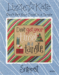 click here to view larger image of Don't Get Your Tinsel in a Tangle - Snippet (chart)