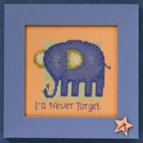 click here to view larger image of Elephant - Wild Life (2009)  (counted cross stitch kit)