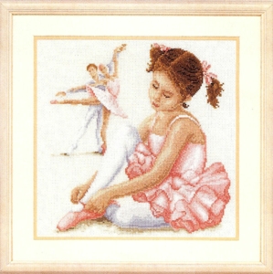 click here to view larger image of Ballerina (counted cross stitch kit)