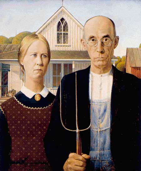 click here to view larger image of American Gothic (chart)