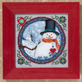 click here to view larger image of Southern Snowman (2009) (counted cross stitch kit)