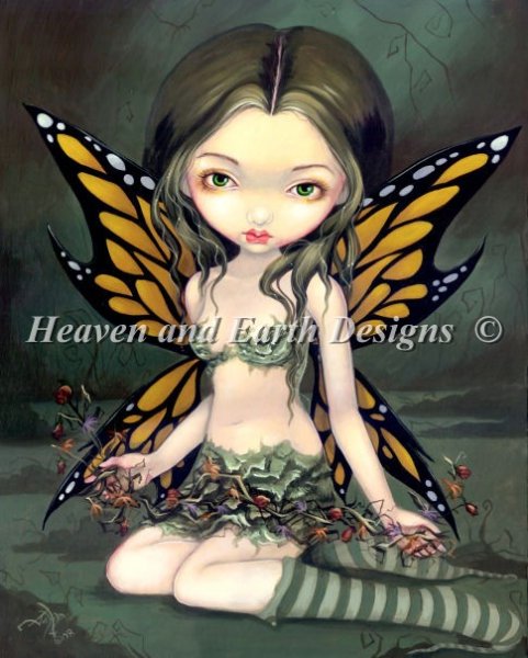 click here to view larger image of Fairy With Dried Flowers (chart)