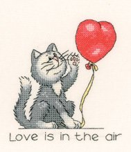 click here to view larger image of February Cat  - Calendar Cats (chart)