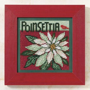 click here to view larger image of Poinsettia (2009) (counted cross stitch kit)