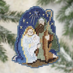 click here to view larger image of Nativity (counted cross stitch kit)