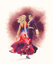 click here to view larger image of Paso Doble  (counted cross stitch kit)