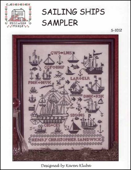 click here to view larger image of Sailing Ships Sampler (chart)
