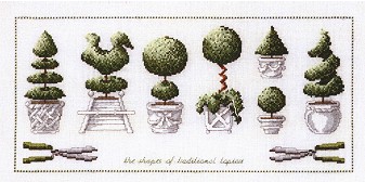 click here to view larger image of Trees (counted cross stitch kit)