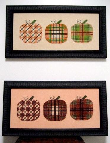 click here to view larger image of Tartan Pumpkins (chart)