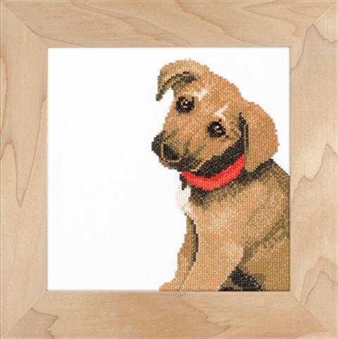 click here to view larger image of Adorable Puppy  - 14ct (counted cross stitch kit)