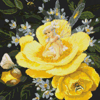 click here to view larger image of Yellow Peony Fairy (chart)