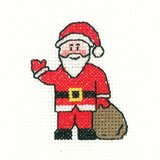 click here to view larger image of Santa (counted cross stitch kit)