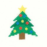 click here to view larger image of Christmas Tree (counted cross stitch kit)