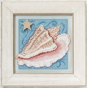 click here to view larger image of Conch Shell (counted cross stitch kit)