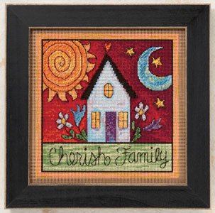 click here to view larger image of Cherish Family (2010) (counted cross stitch kit)