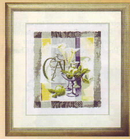 click here to view larger image of Calla Lily (counted cross stitch kit)