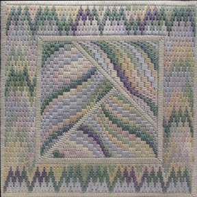 click here to view larger image of Intarsia I  (counted canvas chart)