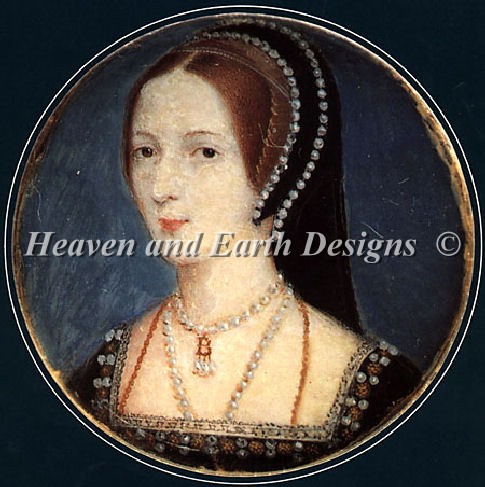 click here to view larger image of Anne Boleyn (chart)
