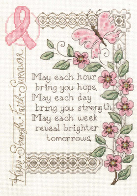 click here to view larger image of Brighter Tomorrows - Diane Arthurs (counted cross stitch kit)
