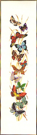 click here to view larger image of Butterflies Galore (counted cross stitch kit)