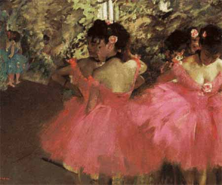 click here to view larger image of Dancers in Pink - Edgar Degas (chart)