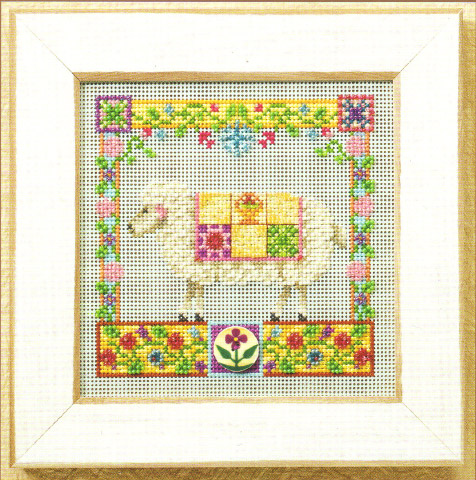 click here to view larger image of Sophie Sheep (counted cross stitch kit)