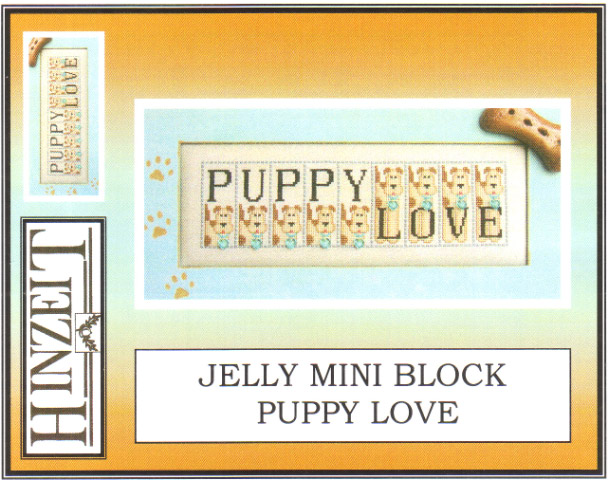 click here to view larger image of Puppy Love - Jelly Mini Block (chart)