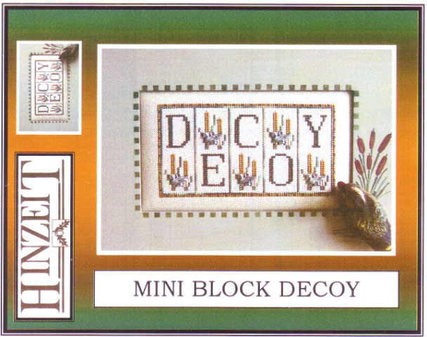 click here to view larger image of Decoy (Ducks) - Mini Blocks (chart)
