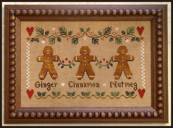 click here to view larger image of Gingerbread Trio (chart)