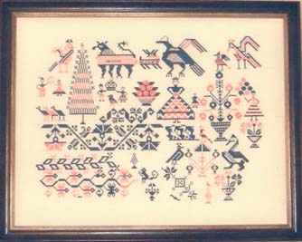 click here to view larger image of Mexican Sampler C1850 (chart)