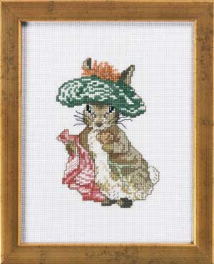 click here to view larger image of Benjamin Bunny (counted cross stitch kit)