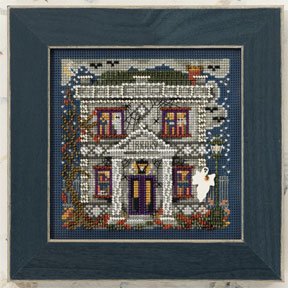click here to view larger image of Haunted Library (counted cross stitch kit)