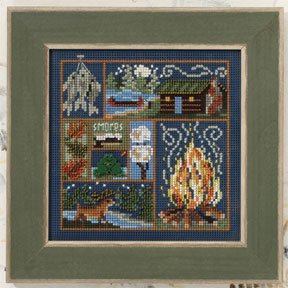 click here to view larger image of Cabin Fever (counted cross stitch kit)