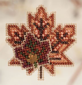 click here to view larger image of Maple Leaves  (2010) (counted cross stitch kit)