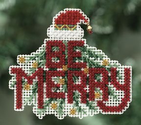 click here to view larger image of Be Merry  (2010) (counted cross stitch kit)