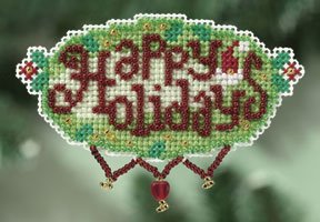 click here to view larger image of Happy Holidays  (2010) (counted cross stitch kit)