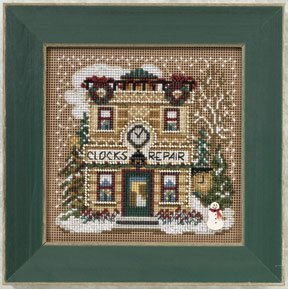 click here to view larger image of Clock Shoppe (2010) (counted cross stitch kit)