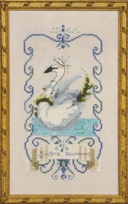 click here to view larger image of Seven Swans A Swimming  - Twelve Days of Christmas (chart)
