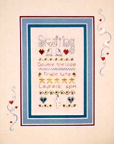 click here to view larger image of Skating Sampler (chart)