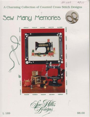 click here to view larger image of Sew Many Memories (includes charm) (chart)