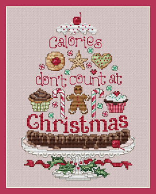click here to view larger image of Christmas Calories (chart)